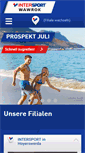 Mobile Screenshot of intersport-cottbus.de